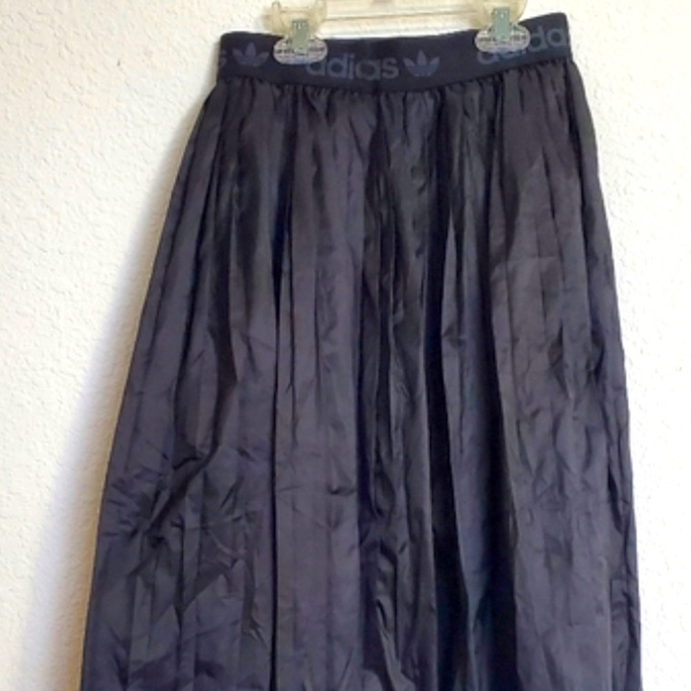 Adidas Black Pleated Black Skirt
